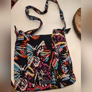 Vera Bradley Butterfly print crossbody Purse